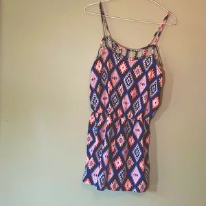 Patterned romper small